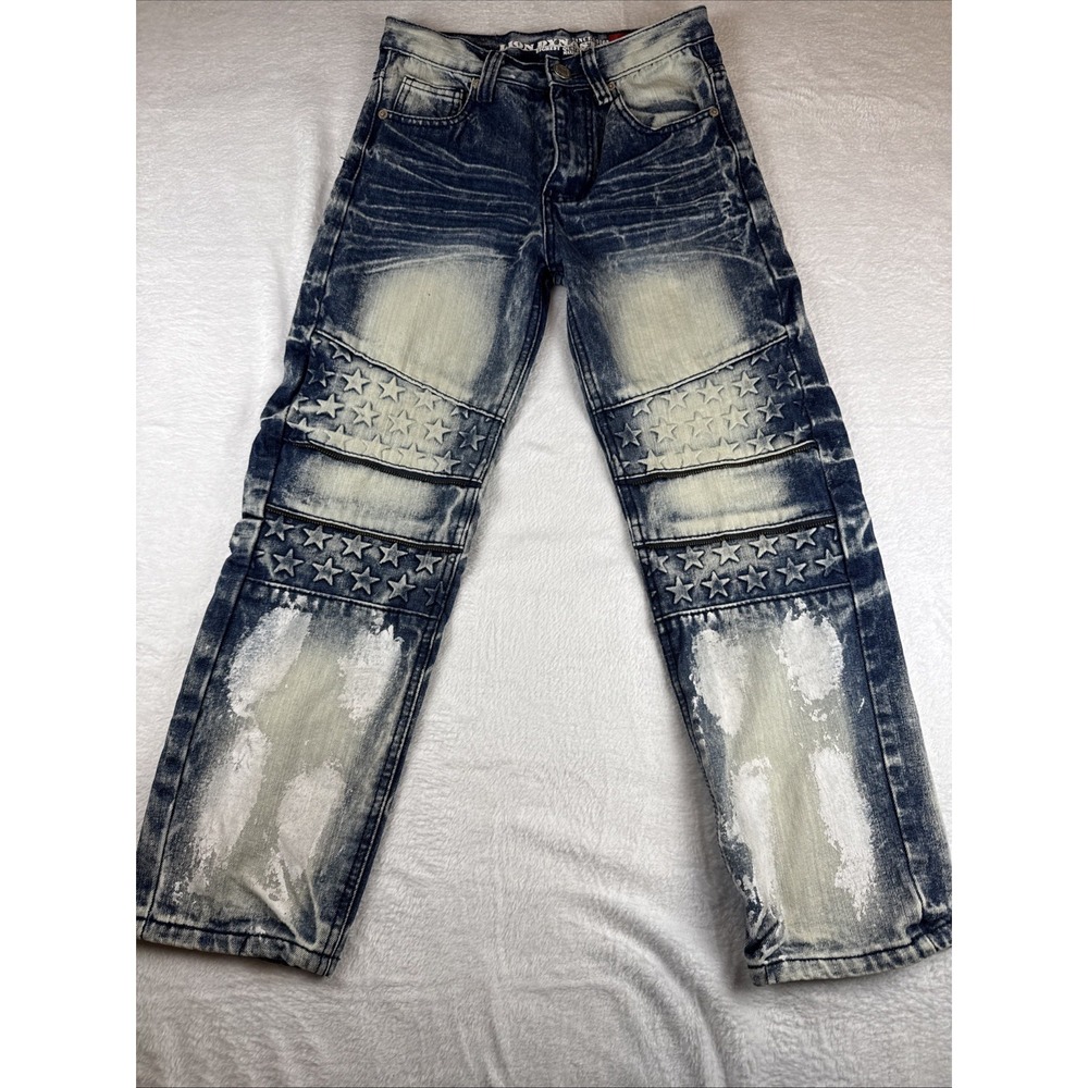 Lion Dynasty Jeans Size 14 Slim Unisex Mens‎ Or Womens See Photos For Det